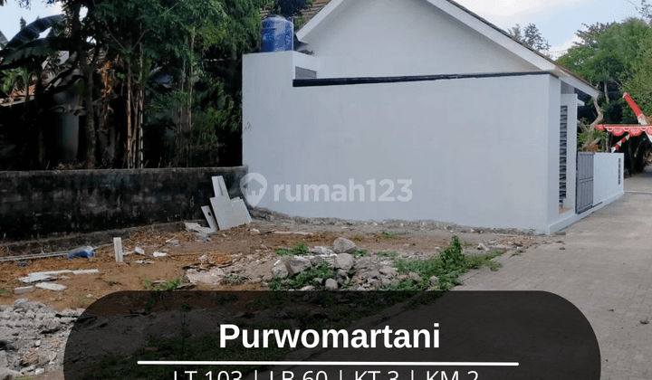 Rumah Murah Jogja Purwomartani Kalasan 600 Jutaan Siap Bangun 1