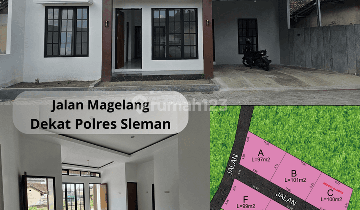 Rumah Murah Siap Huni Jalan Magelang Dekat Polres 500 Jutaan Aja 1