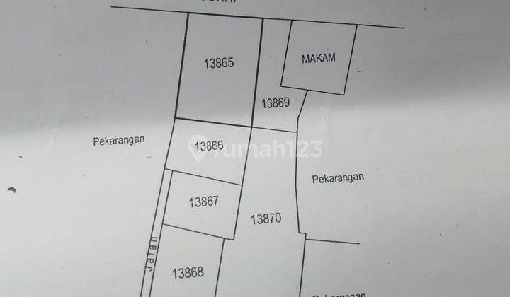 Tanah Pekarangan Pinggir Jalan Utara Unriyo Jalan Tajem Maguwo 2