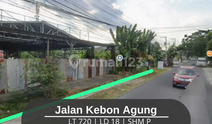 Near Jombor Terminal, Land Plot by the Road, Kebon Agung