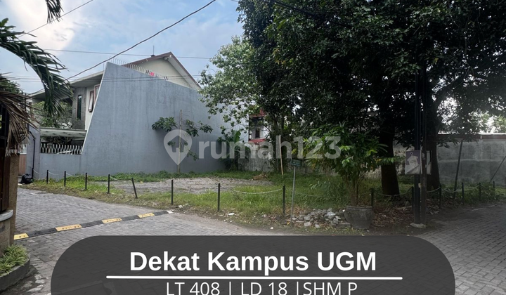 Near UGM Campus, Land on Pandega Marta Street, Pogung Area for Boarding Houses.