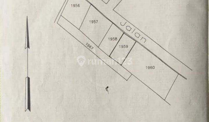 Tanah Sawah Murah SHM Mangku Aspal Dekat Pasar Godean Luas 410 2