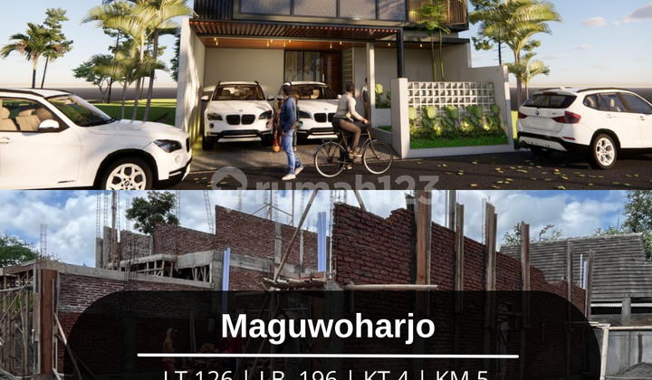 Rumah Dalam Cluster di Jalan Raya Tajem Dekat Sekolah Budi Mulia