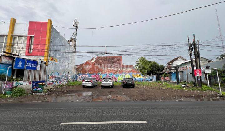 Hook Tanah Pinggir Jalan Damai Ideal Usaha Barat Jalan Kaliurang 2