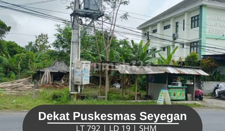 Dijual Tanah Pinggir Jalan Kebon Agung Dekat Puskesmas Seyegan