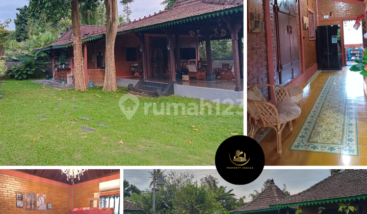 Joglo House, Serene Turi Karanggawang Environment, Cheap Sale