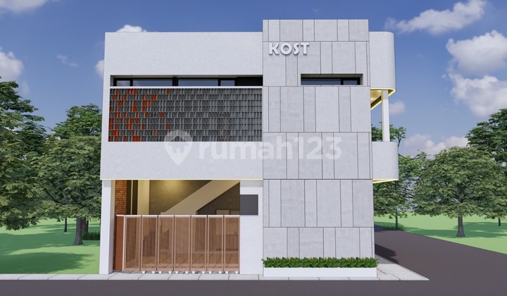 Exclusive Boarding House Ready to Build 16 Rooms Steel Frame Jangkang Near UII 2