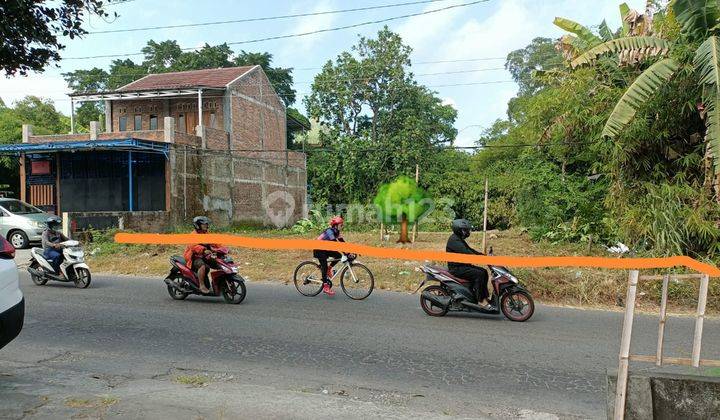 Tanah Pinggir Jalan Dekat Pasar Gamping Jalan Wates Bagus Usaha 1