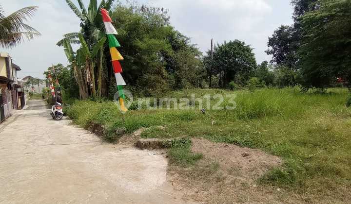 Tanah Pekarangan Strategis Area Jalan Candi Gebang 3 Jutaan