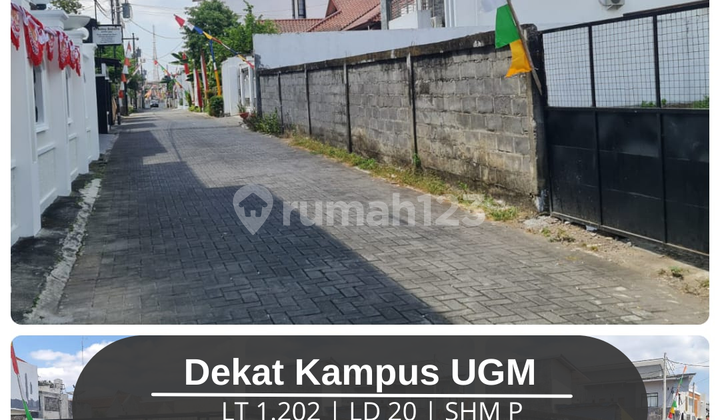Land for Sale in Pogung Lor, Near UGM, Exclusive Elite Boarding House Area.