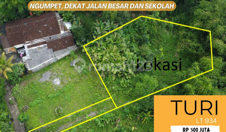 Jual Tanah Murah Turi Wonokerto Dijual Murah Harga 500 Ribuan