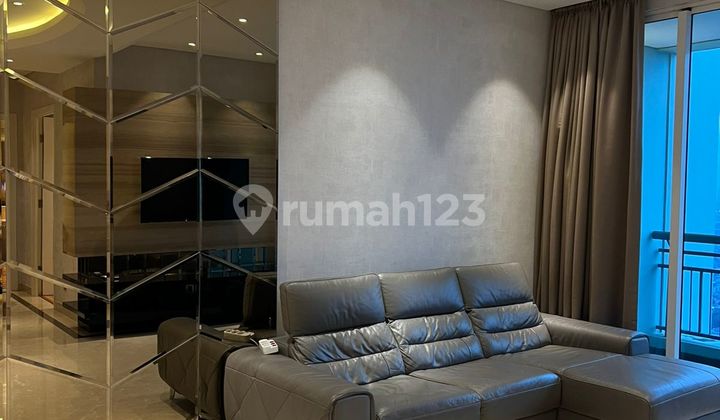 Cheap Furnished Interior Apartment for Rent at Central Park Residence 2 Bedrooms