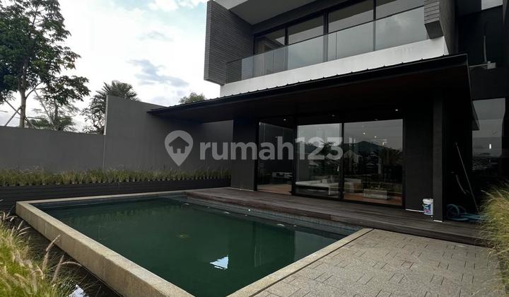 Modern House With Private Pool in Premium Cluster KPB - Kota Baru Parahyangan