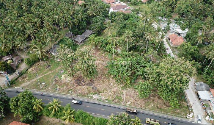 Tanah Strategis Nempel Jalan Raya Anyer Depan Sanghyang Ressort 1