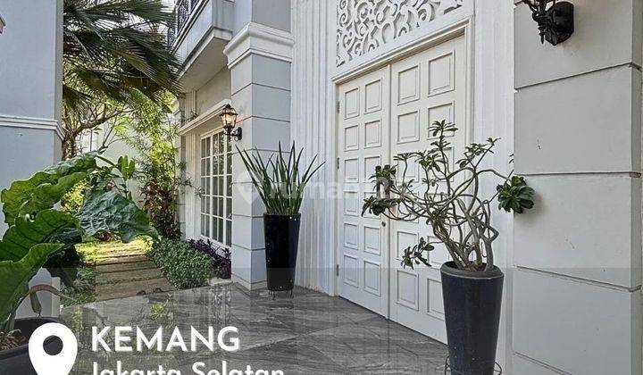 Rumah Luxury Modern Classic Di Kemang Very Private Cluster 1