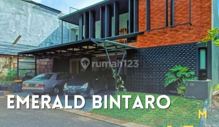 Rumah Brand New Industrial Minimalist Design Di Cbd Bintaro Jaya 1