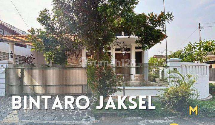 Rumah Second Harga Tanah Berlokasi Di Kompleks Bintaro, Jaksel
 1