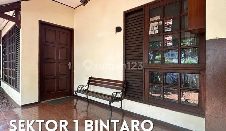 Dijual
rumah Dalam Komplek Tenang & Nyaman
bintaro Jaya Sek 1 1