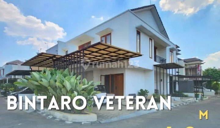 Rumah Modern Dalam Cluster
veteran Bintaro Jakarta Selatan 
 1