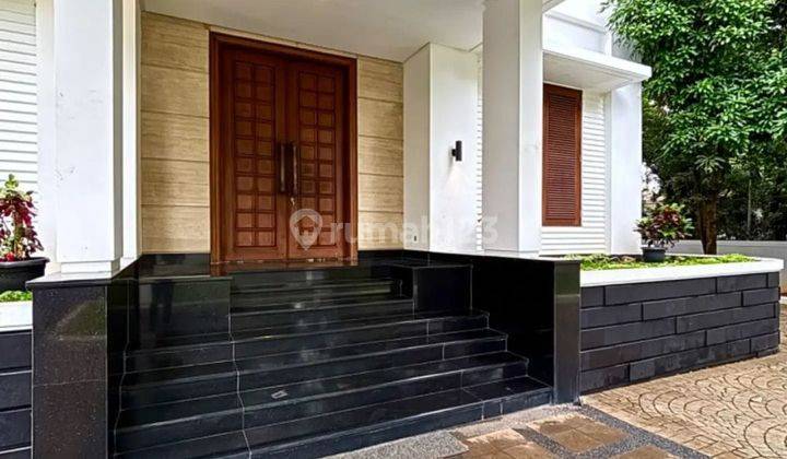 FOR SALE RUMAH MEWAH TERAWAT SIAP HUNI, BANGUNAN 2,5 LANTAI + BASEMENT. PONDOK INDAH 2