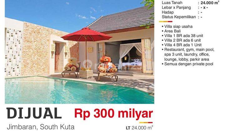 Villa Jimbaran South Kuta Bali.lingkungan Premium Dan Tenang 1