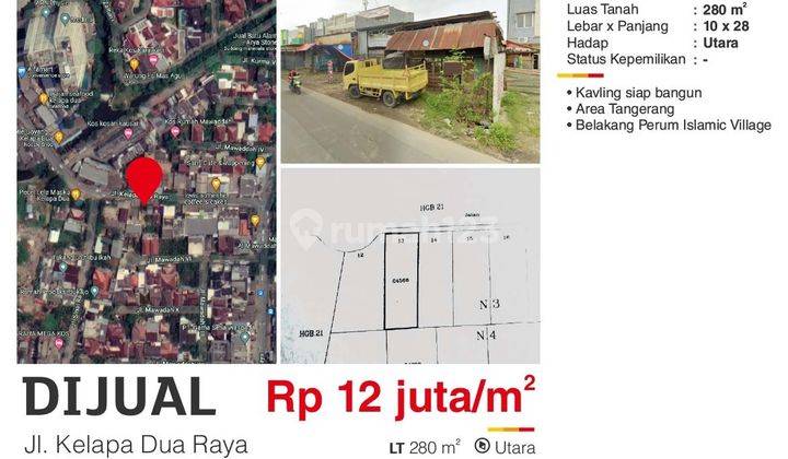 Kavling Kelapa Dua Raya 1
