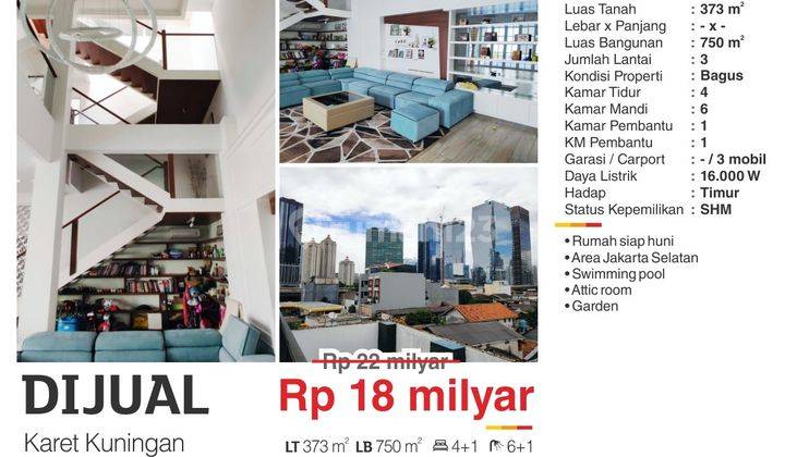 Rumah Kuningan Karet 3