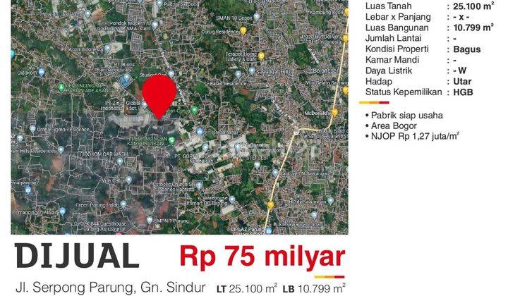 Pabrik Jalan Serpong Parung 2