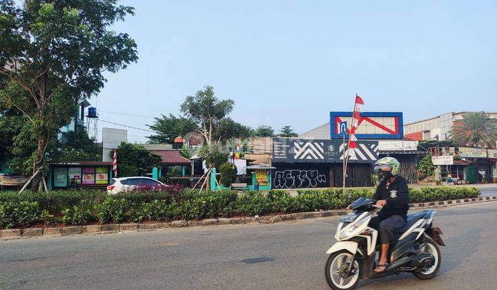 Kavling komersial di Delatinos BSD. Hadap Jalan rawabuntu 2