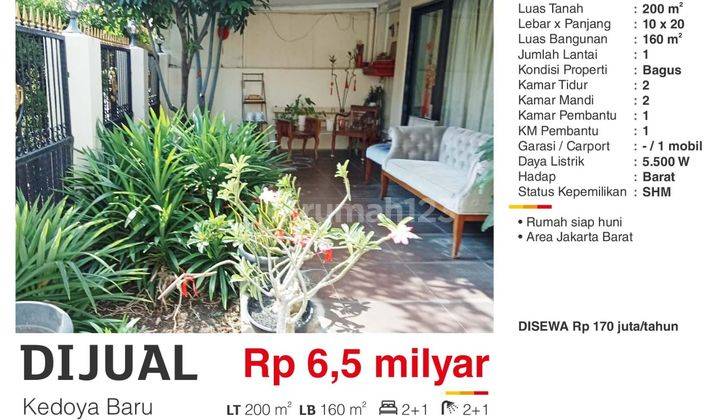 Rumah Kedoya Baru Daerah Jakarta Barat 2