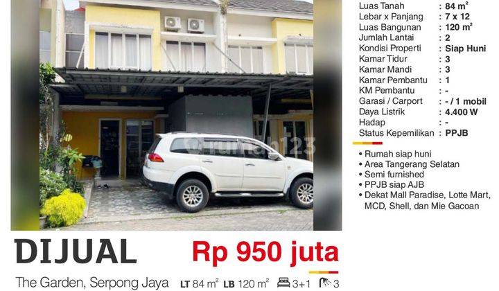 Cluster Serpong Jaya,Tangsel, Dekat Universitas Pamulang 1