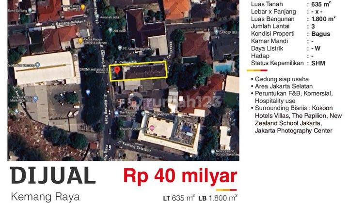 Gedung Siap Usaha Area Kemang Raya, Cocok Untuk Business 2