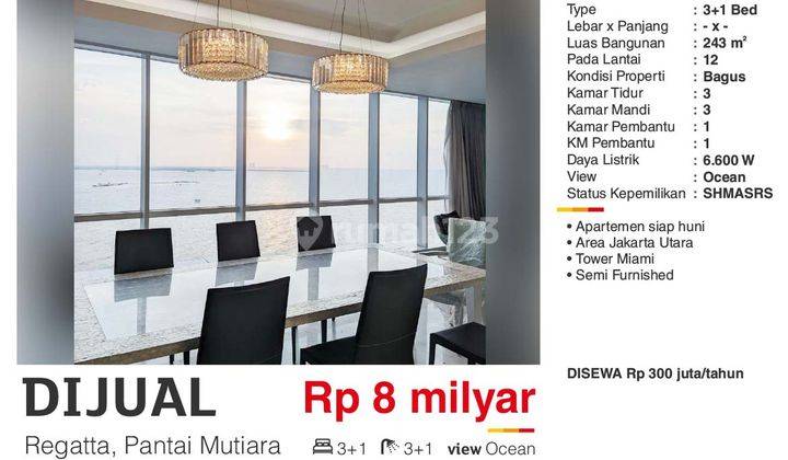 Apartement Regatta, Pantai Mutiara Area, Lokasi Strategis 1