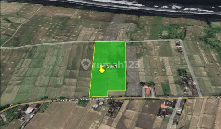 Tanah Murah Di Pinggir Jalan Utama Denpasar Gilimanuk Dekat Rencana Paramount Theme Park Bali 4