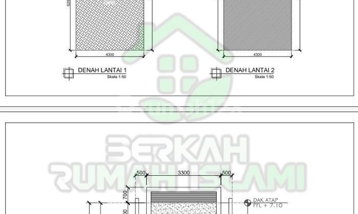 JUAL MURAH RUKO STRATEGIS DI LUBANG BUAYA NEMPEL JALAN ANGKOT 11