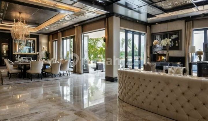 Rumah mewah lt 1500 m2 di kemang, jakarta selatan murah