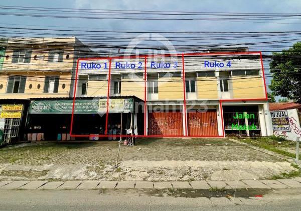 Dijual 4 Unit Ruko dan Tanah Lebih Dibelakang Ruko di Meruyung