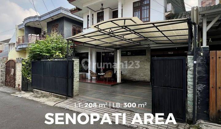 Rumah Area Senopati Dekat Scbd Harga Menarik Lingkungan Aman SHM 1