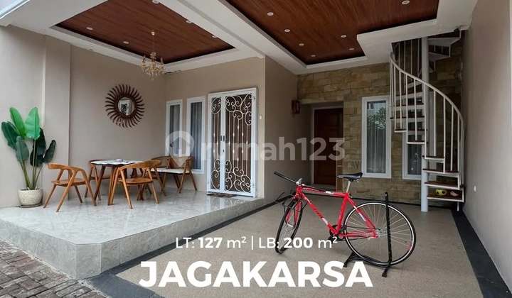 Rumah Dalam Cluster Di Jagakarsa Dekat Toll Brigif Shm 