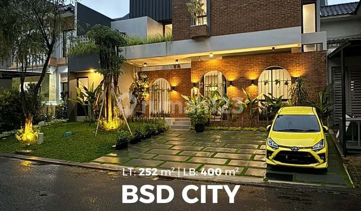 Rumah Siap Huni Dalam Cluster Di Bsd City Shm