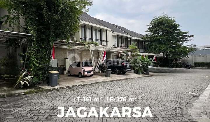 Rumah Nyaman dan Asri Dalam Cluster di Casa Paso Cilandak Jakarta Selatan SHM Harga Mepet NJOP 2