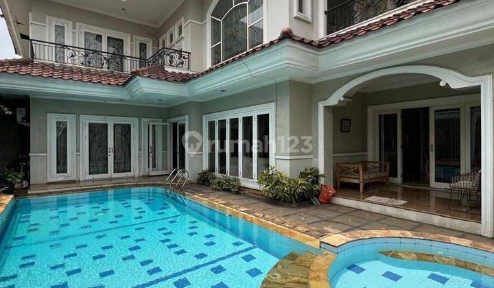 Rumah Mewah Area Permata Hijau Shm Lokasi Strategis Harga Miring 2