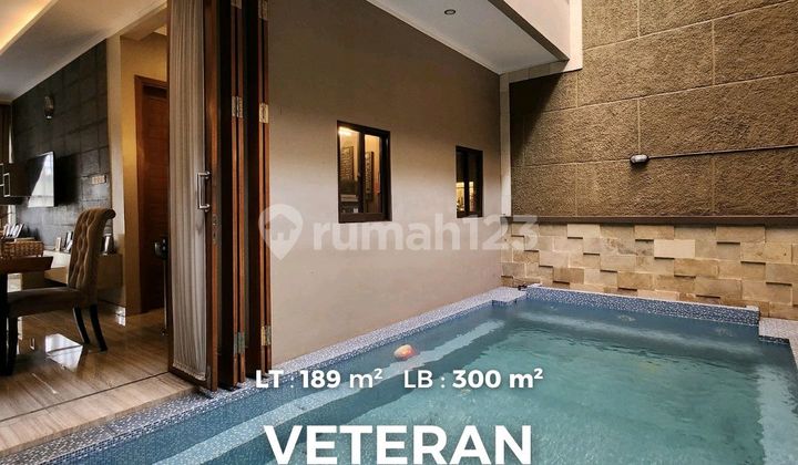 Rumah Privet Pool SHM di Veteran Bintaro Jakarta Selatan 1