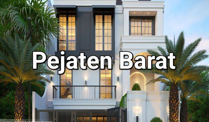 Dijual rumah baru luxury pejaten barat jakarta selatan 1