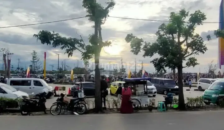 Dijual tanah komersial depan mesjid terapung bandung harga menarik di Jl rancanumpang bandung 4