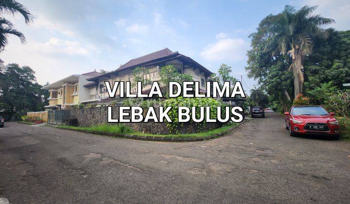 Dijual rumah hook di Villa delima lebak bulus 2