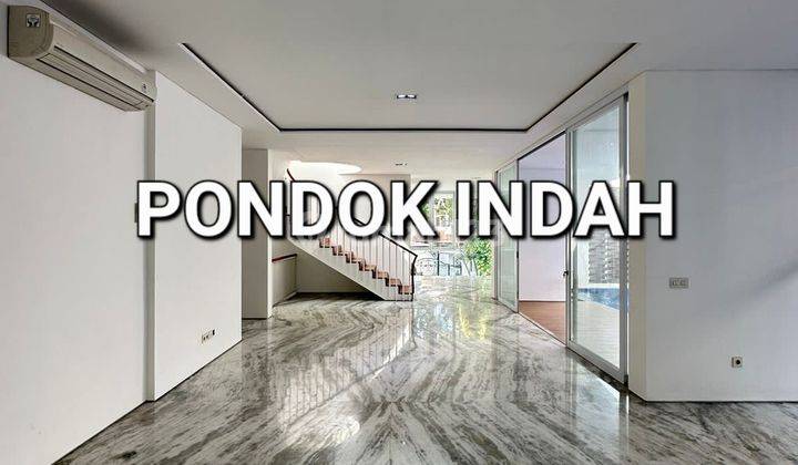 Dijual rumah baru siap Huni d di Pondok indah 3 Lantai 1