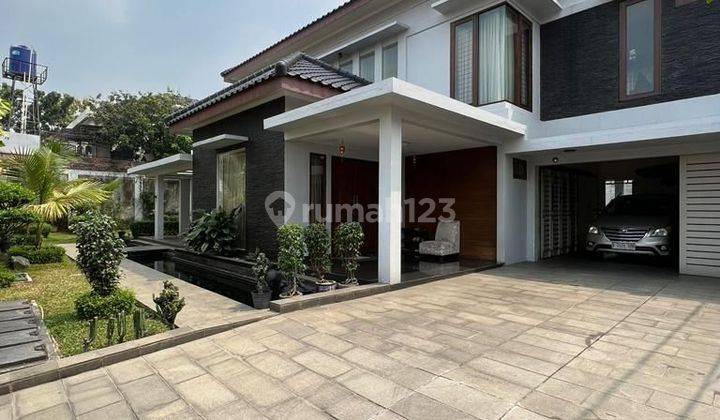 Dijual rumah modern tropical di wijaya kusuma cilandak 1