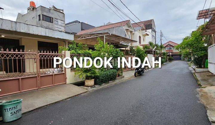 Rumah lama harga menarik SHM di pondok indah jakarta selatan 1