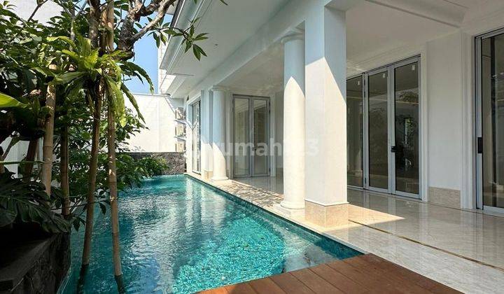 Rumah baru ada pool dan lift di di Panglima polim SHM siap huni 1